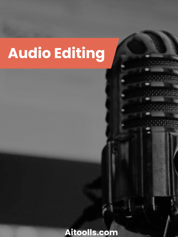 Audio editing aitools