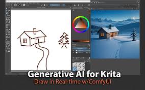 Krita with AI Plugins