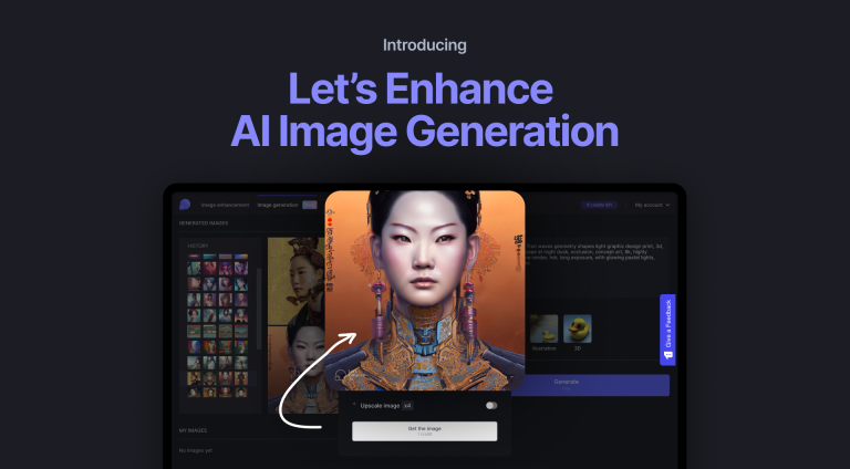 Let's Enhance AI Art Generator