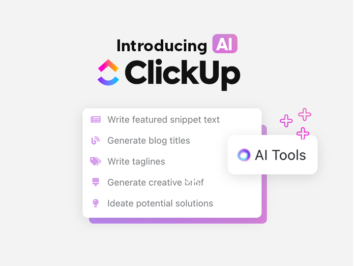 clickup AI